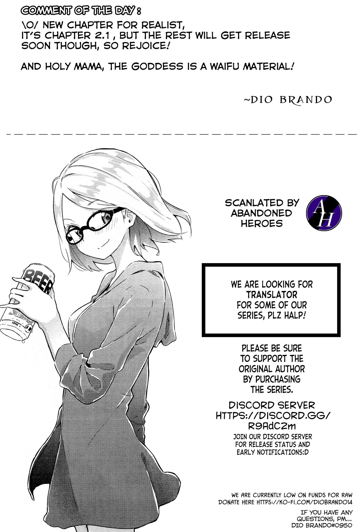 The Legendary Rebuilding of a World by a Realist Demon King Chapter 2.1 page 11 - Chapter 2.1