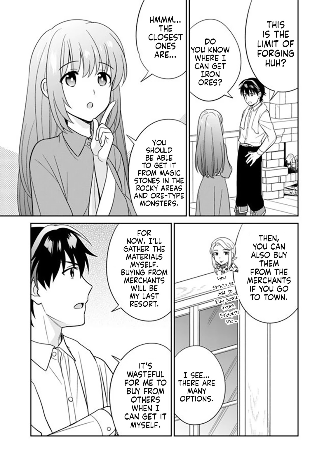 The legendary weapon became my bride when I overwhelmed the production job Chapter 10 page 14 - Chapter 10
