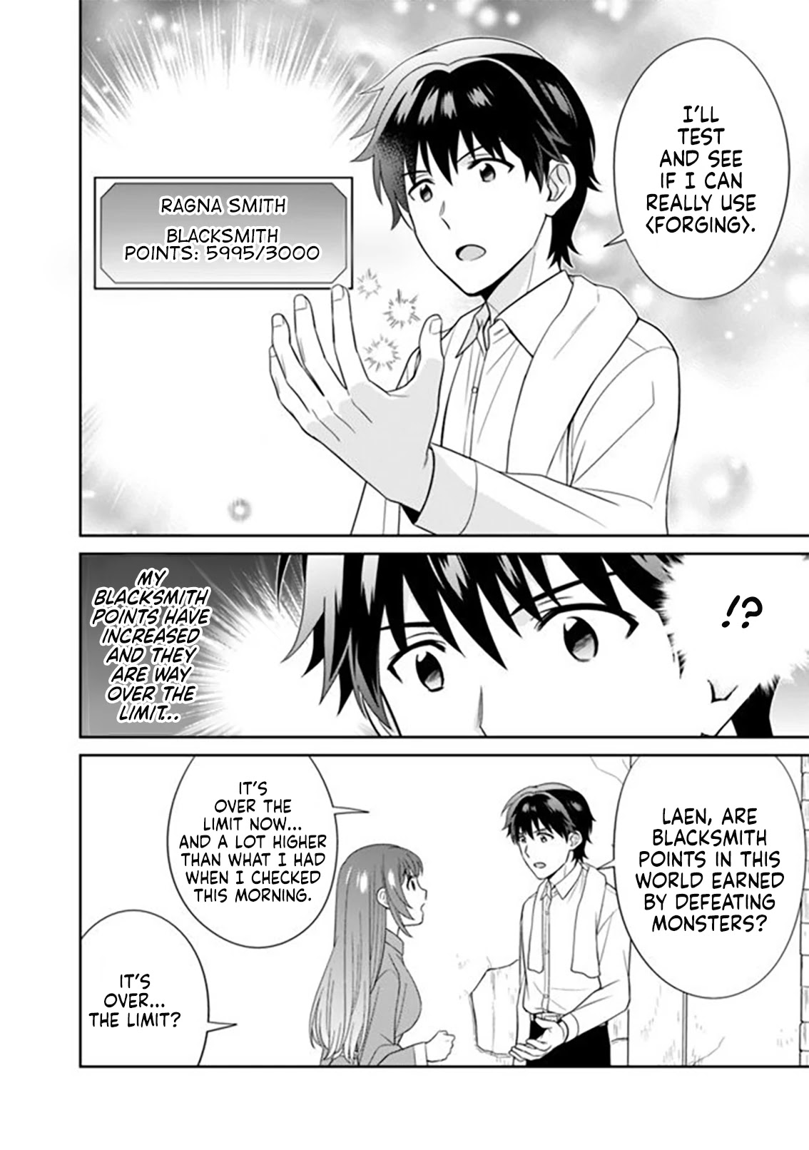 The legendary weapon became my bride when I overwhelmed the production job Chapter 10 page 9 - Chapter 10