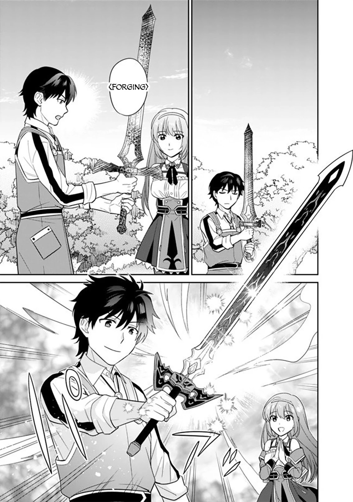 The legendary weapon became my bride when I overwhelmed the production job Chapter 11 page 6 - Chapter 11