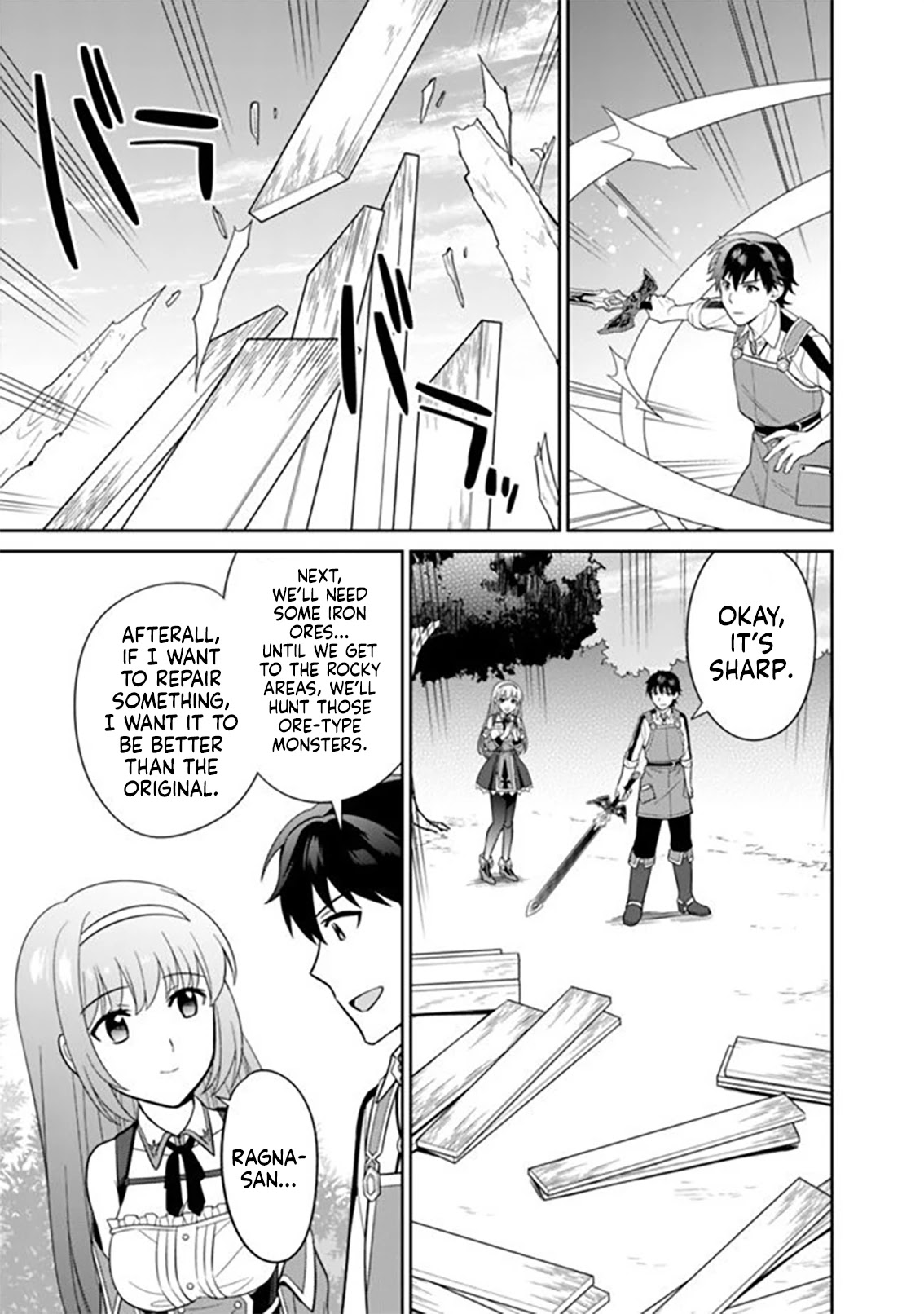 The legendary weapon became my bride when I overwhelmed the production job Chapter 11 page 8 - Chapter 11