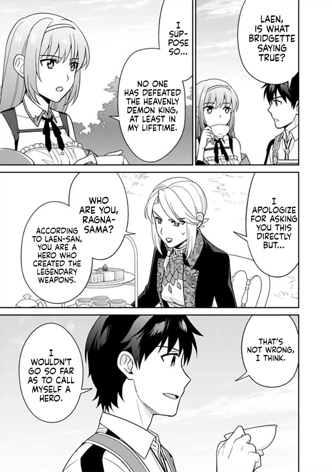 The legendary weapon became my bride when I overwhelmed the production job Chapter 12 page 4 - Chapter 12