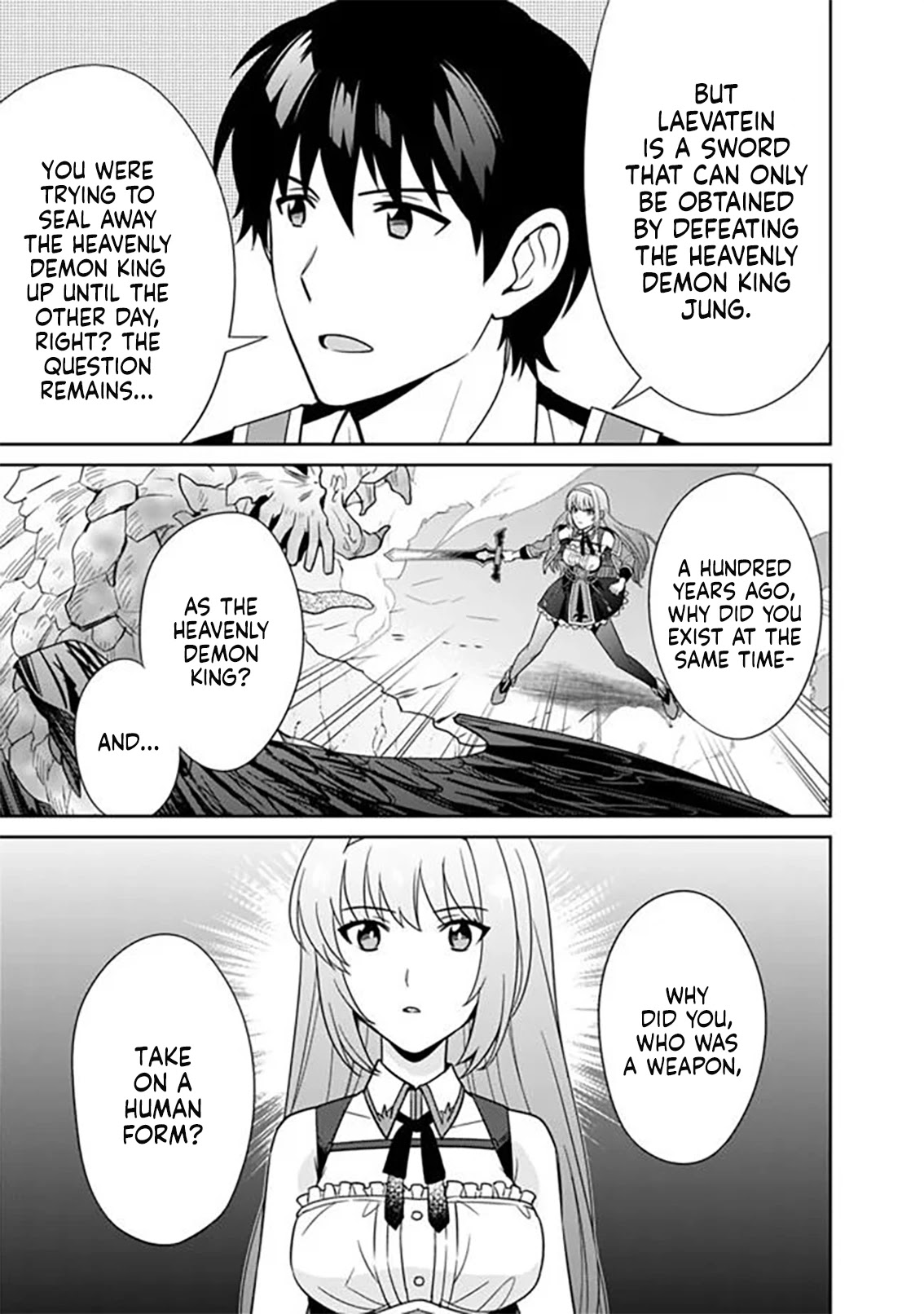 The legendary weapon became my bride when I overwhelmed the production job Chapter 13 page 4 - Chapter 13