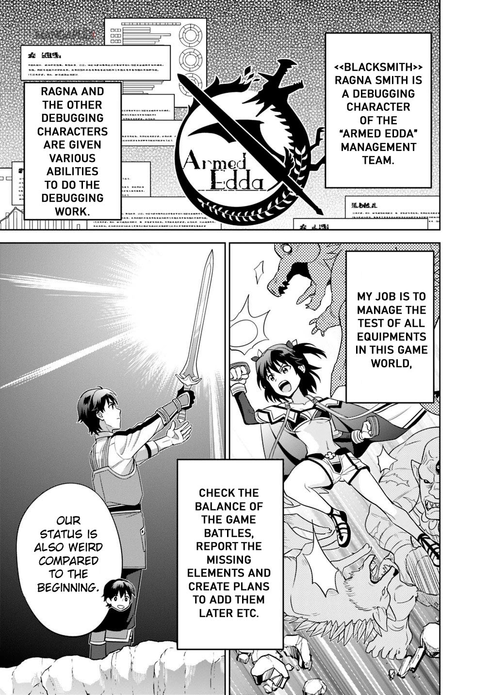 The legendary weapon became my bride when I overwhelmed the production job Chapter 2 page 8 - Chapter 2: A Memory