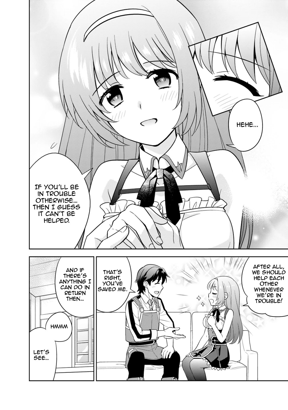 The legendary weapon became my bride when I overwhelmed the production job Chapter 4 page 17 - Chapter 4