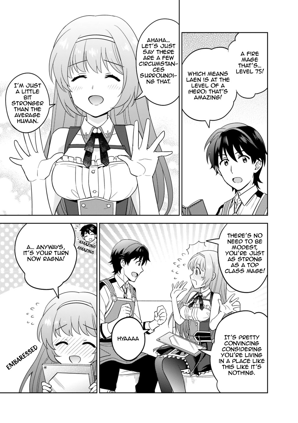 The legendary weapon became my bride when I overwhelmed the production job Chapter 4 page 8 - Chapter 4