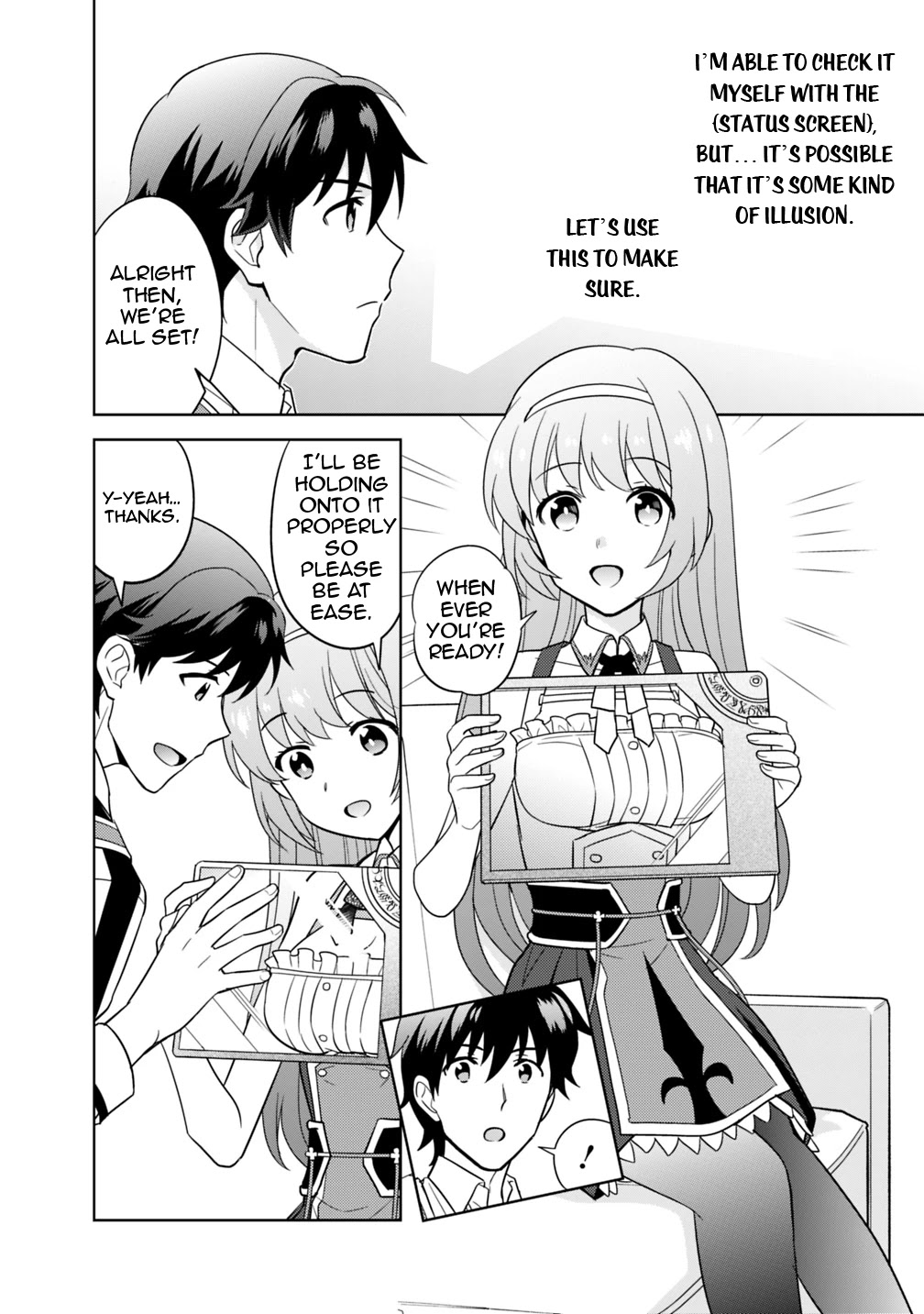 The legendary weapon became my bride when I overwhelmed the production job Chapter 4 page 9 - Chapter 4