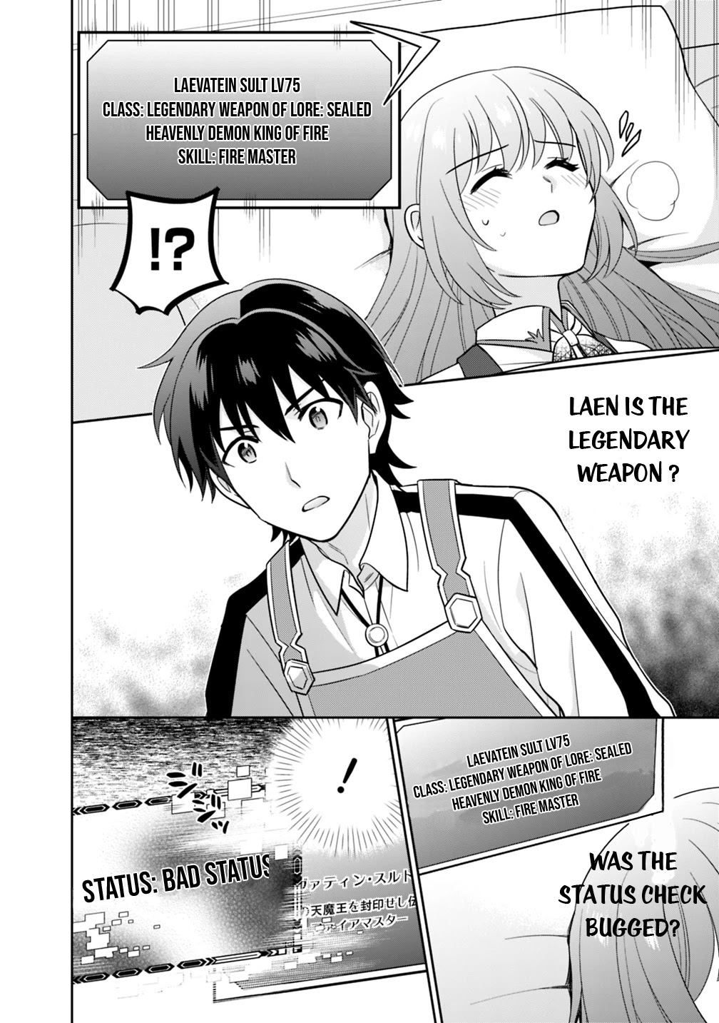 The legendary weapon became my bride when I overwhelmed the production job Chapter 5 page 11 - Chapter 5