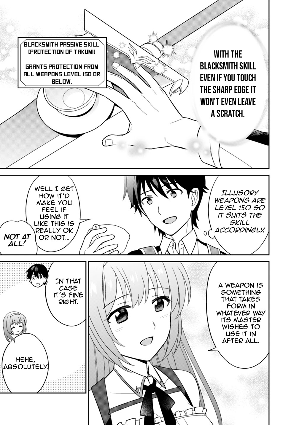 The legendary weapon became my bride when I overwhelmed the production job Chapter 5 page 4 - Chapter 5