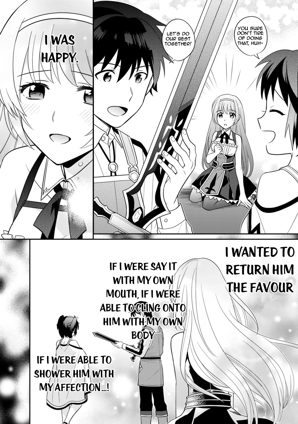 The legendary weapon became my bride when I overwhelmed the production job Chapter 6 page 17 - Chapter 6