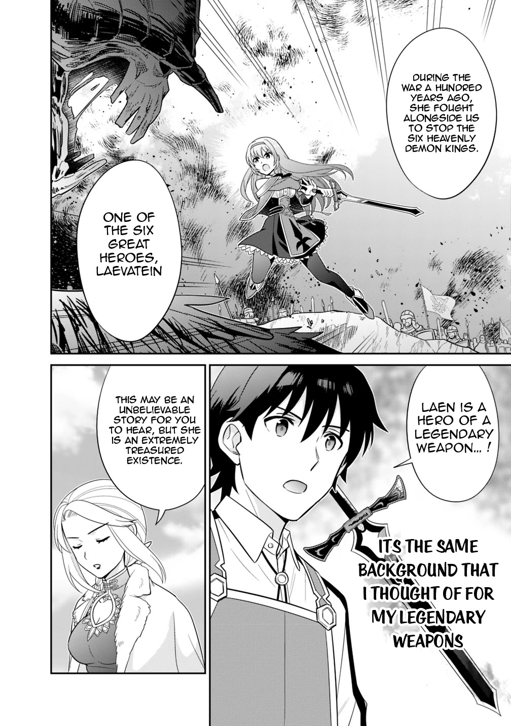 The legendary weapon became my bride when I overwhelmed the production job Chapter 6 page 5 - Chapter 6