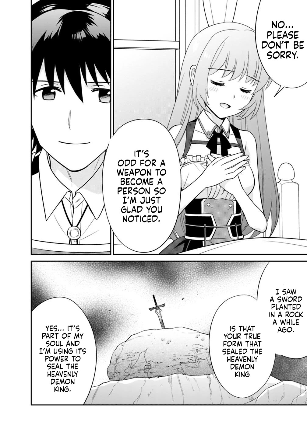 The legendary weapon became my bride when I overwhelmed the production job Chapter 7 page 7 - Chapter 7