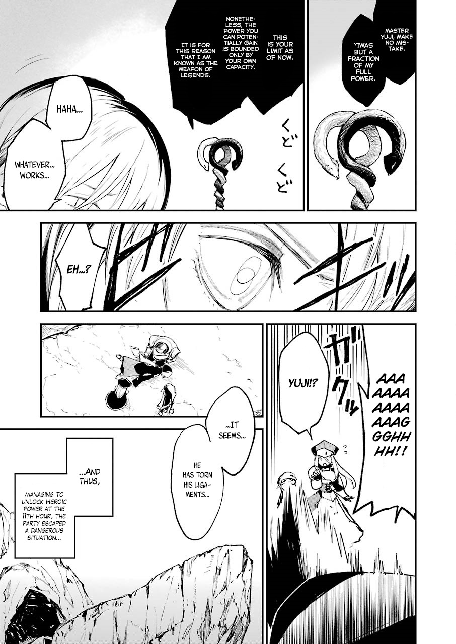 The Legendary Weapon Is Too Heavy To Equip Chapter 3 page 20 - Chapter 3: Turn the Tide! You Must Eat This Cricket!
