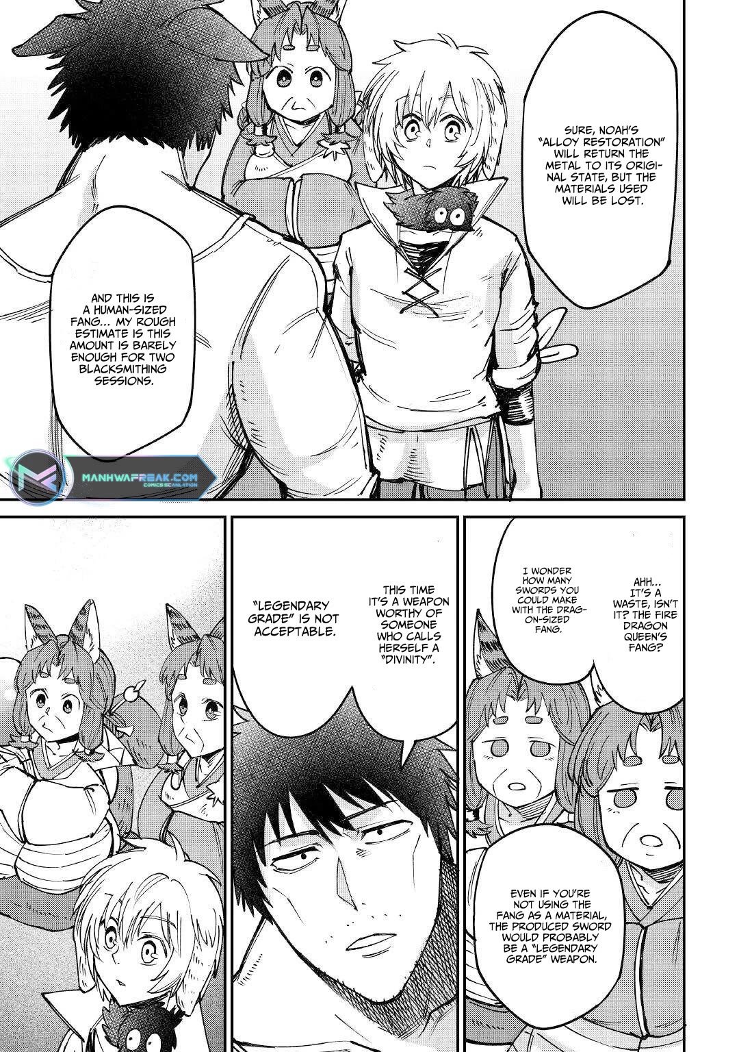 The Level 596 Apprentice Blacksmith Chapter 14 page 13 - Chapter 14