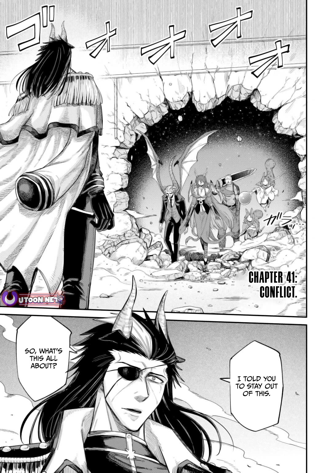 The Level 596 Apprentice Blacksmith Chapter 41 page 1 - Chapter 41: Conflict