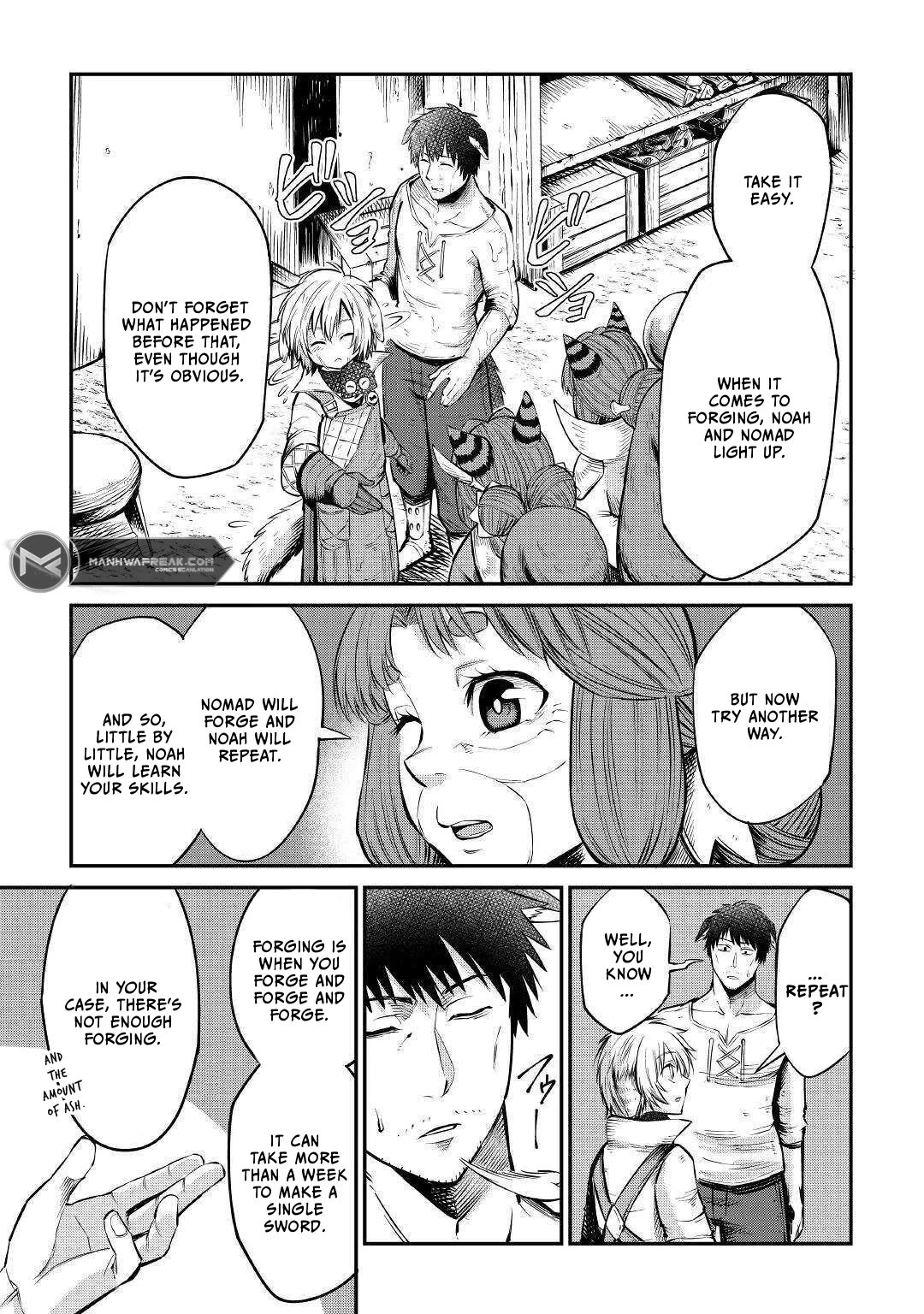 The Level 596 Apprentice Blacksmith Chapter 9 page 5 - Chapter 9