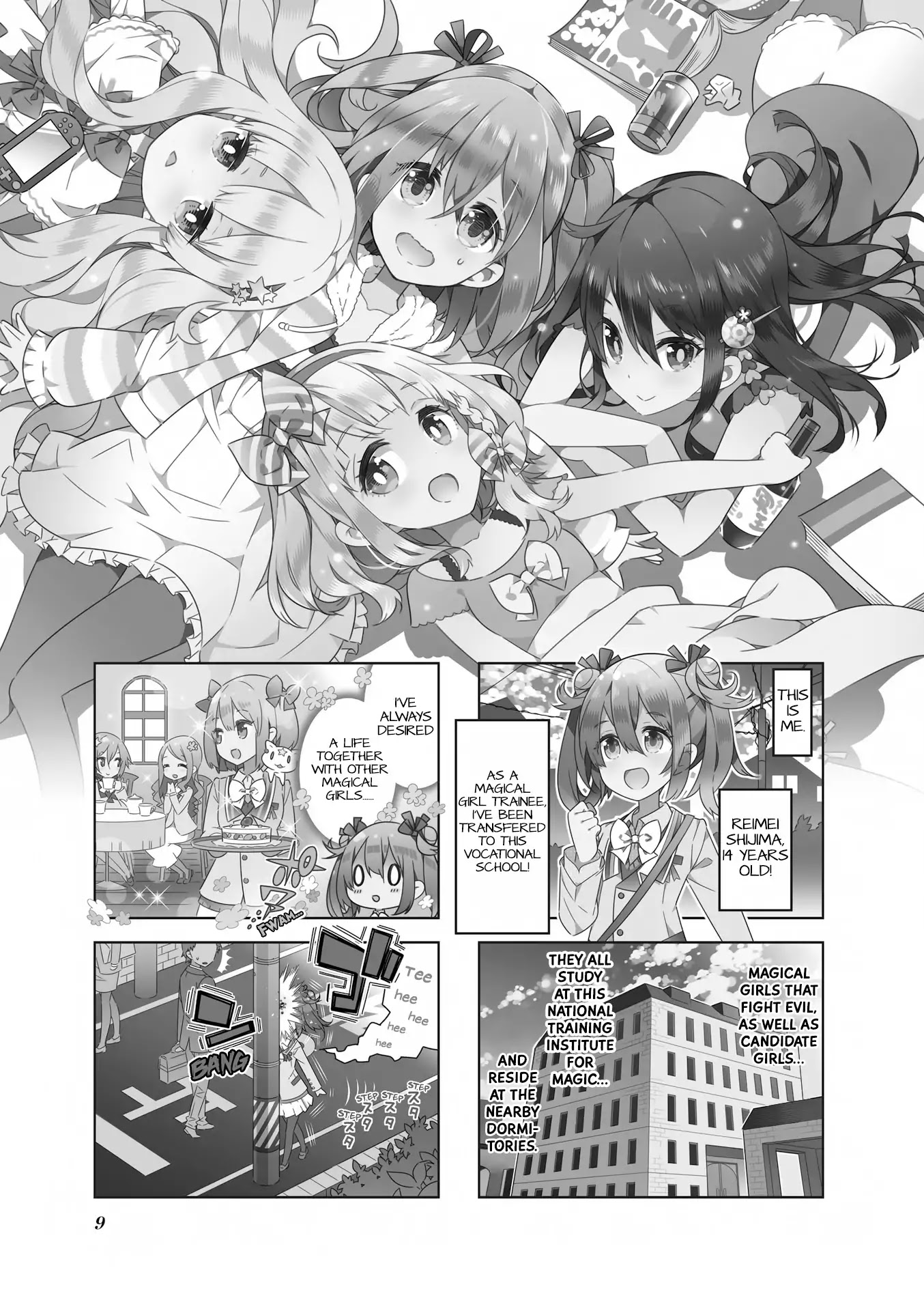 The Life After Retirement of Magical Girls Chapter 1 page 3 - Chapter 1: Shijima's Disappointment! Secrets Of The Magical Girls Sh...