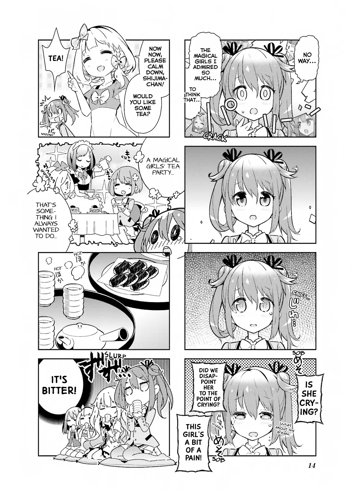The Life After Retirement of Magical Girls Chapter 1 page 8 - Chapter 1: Shijima's Disappointment! Secrets Of The Magical Girls Sh...