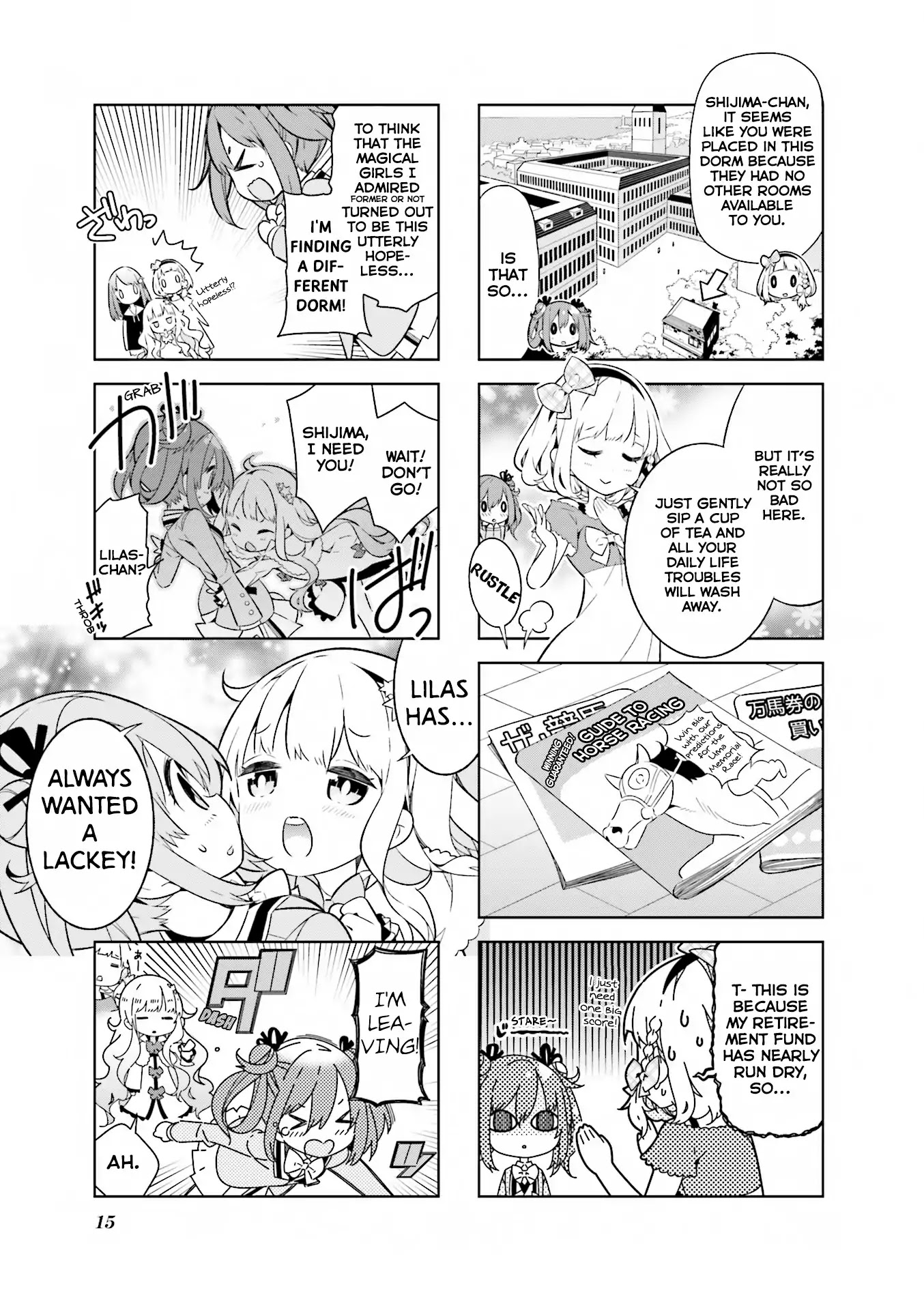 The Life After Retirement of Magical Girls Chapter 1 page 9 - Chapter 1: Shijima's Disappointment! Secrets Of The Magical Girls Sh...