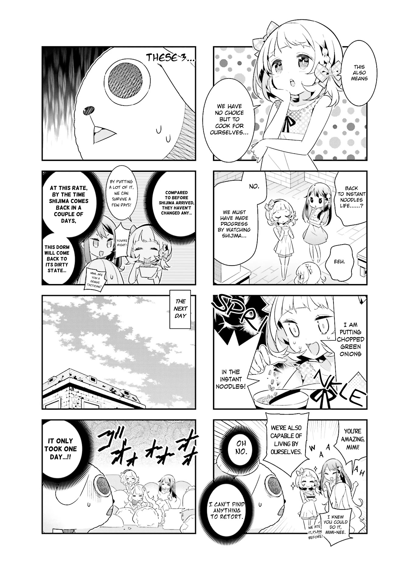 The Life After Retirement of Magical Girls Chapter 11 page 3 - Chapter 11: In a Pinch! Homeward Bound Shijima and the Three Leftovers