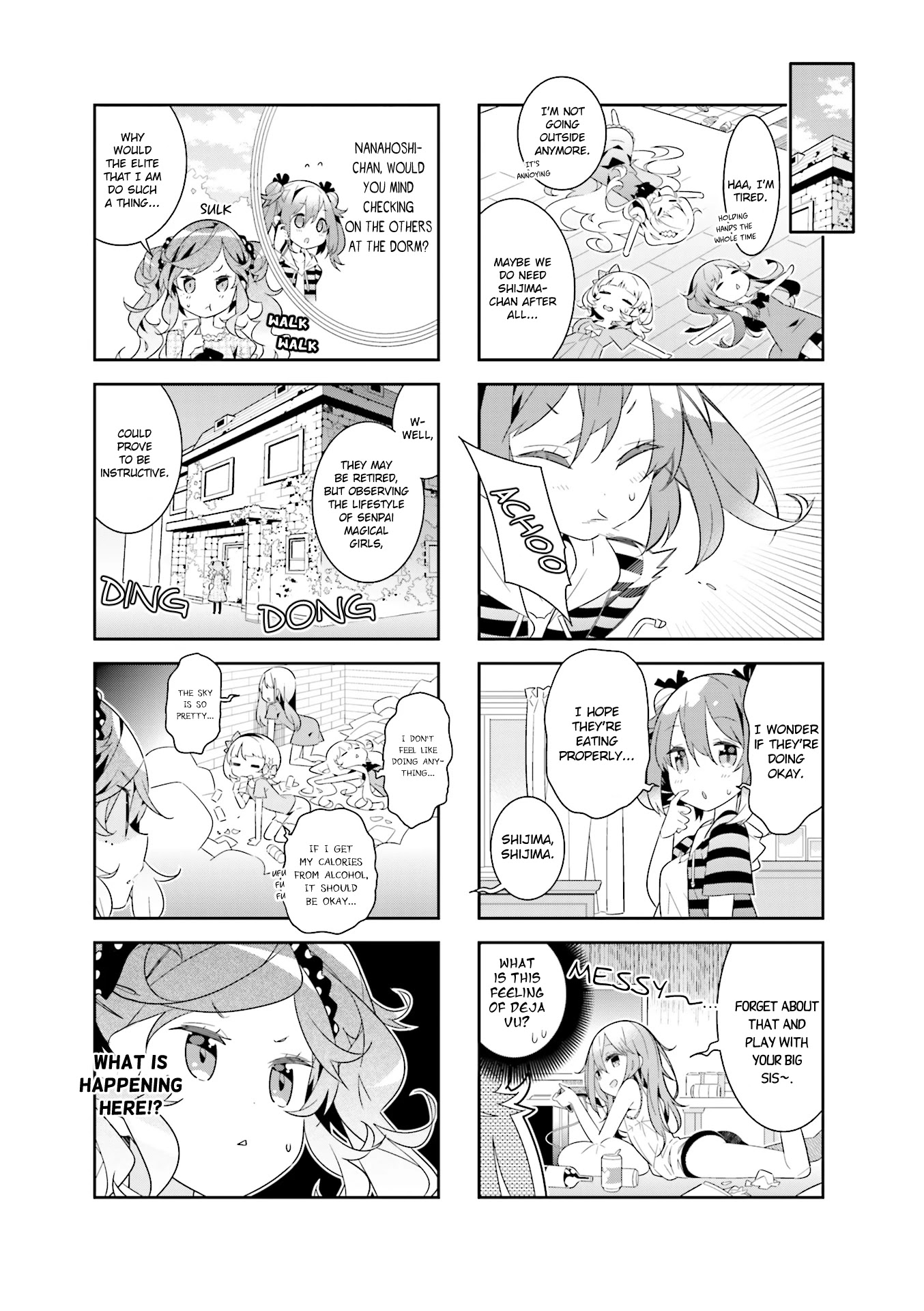 The Life After Retirement of Magical Girls Chapter 11 page 5 - Chapter 11: In a Pinch! Homeward Bound Shijima and the Three Leftovers