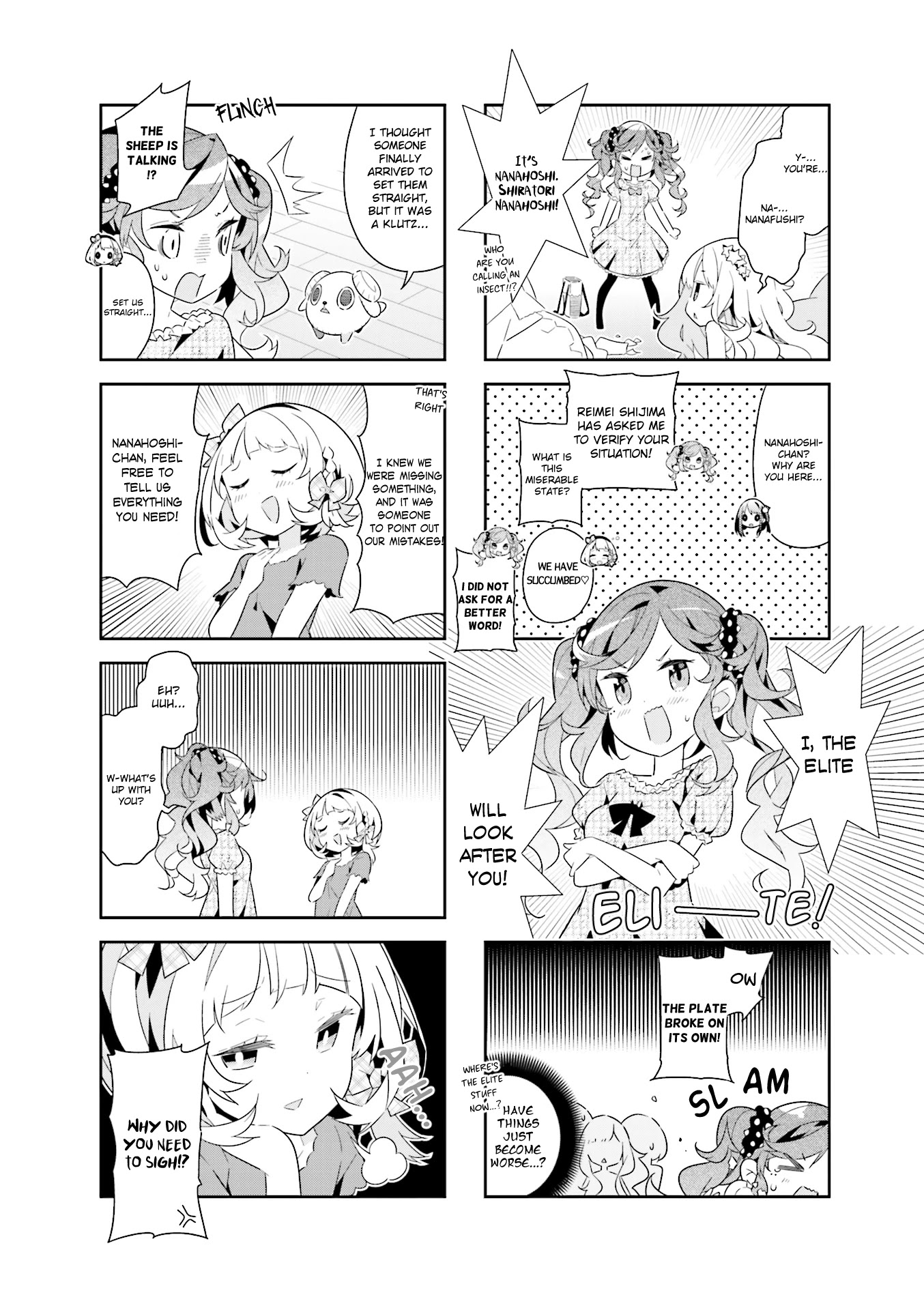 The Life After Retirement of Magical Girls Chapter 11 page 6 - Chapter 11: In a Pinch! Homeward Bound Shijima and the Three Leftovers