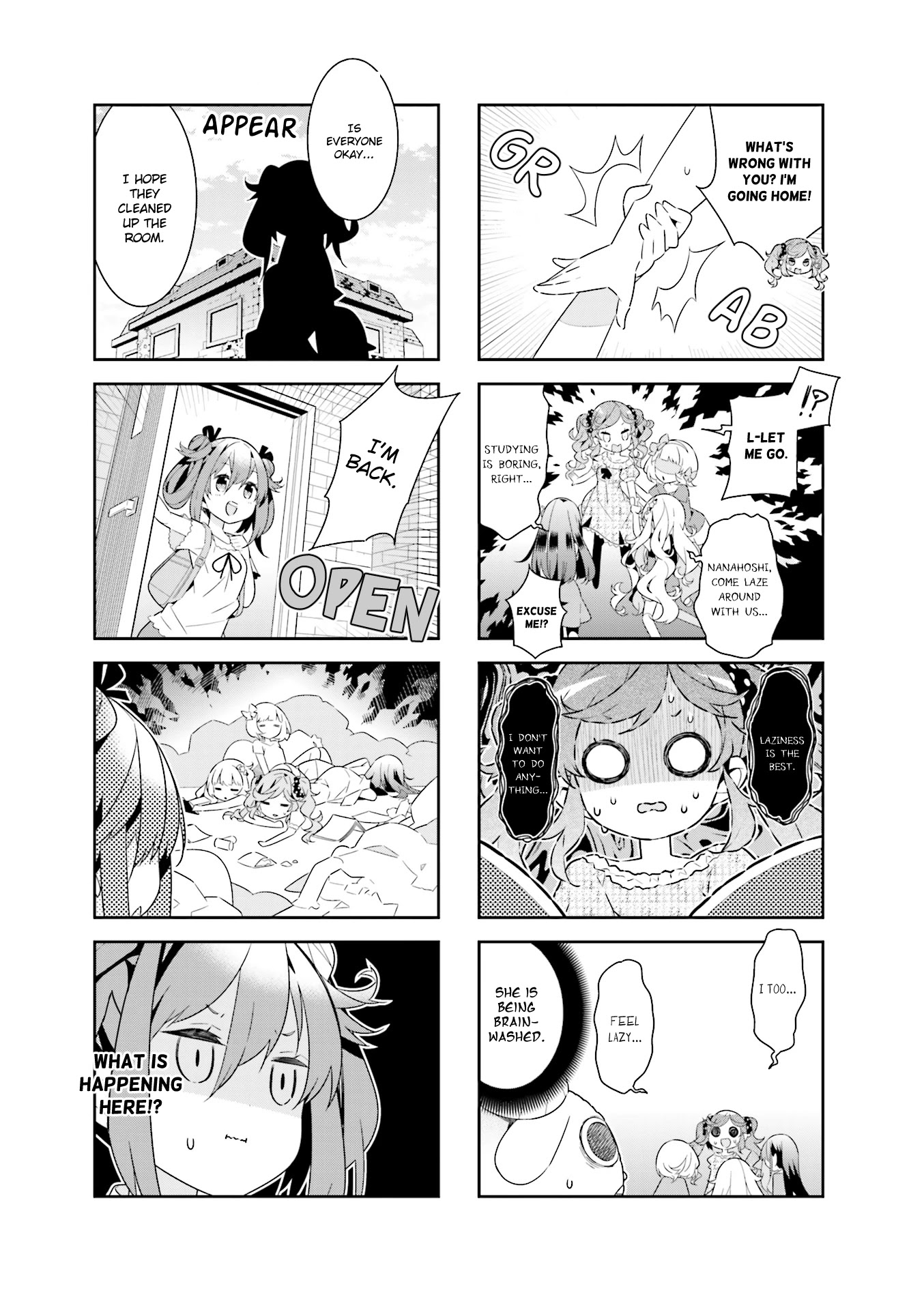 The Life After Retirement of Magical Girls Chapter 11 page 7 - Chapter 11: In a Pinch! Homeward Bound Shijima and the Three Leftovers