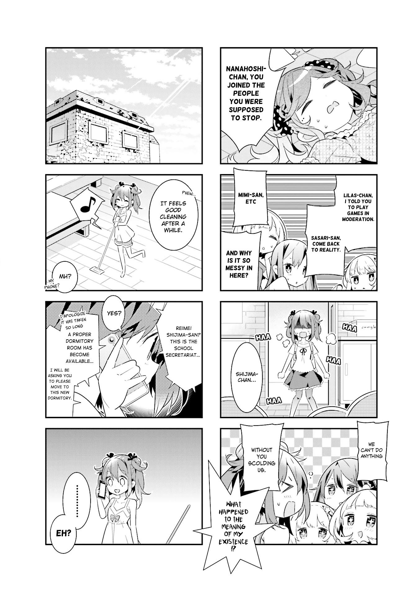 The Life After Retirement of Magical Girls Chapter 11 page 8 - Chapter 11: In a Pinch! Homeward Bound Shijima and the Three Leftovers