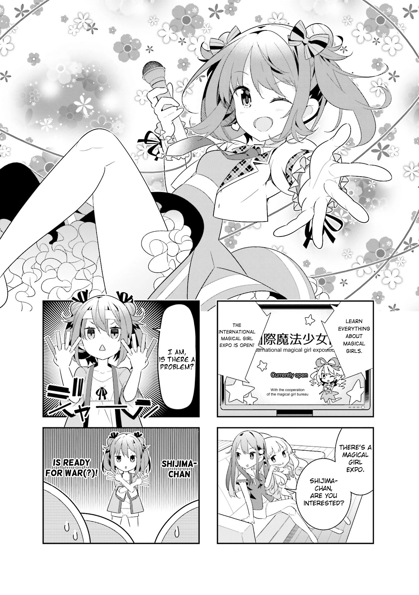 The Life After Retirement of Magical Girls Chapter 14 page 1 - Chapter 14: Shijima's Secret Side