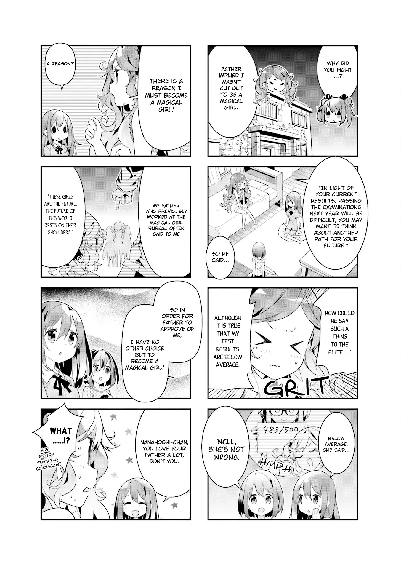 The Life After Retirement of Magical Girls Chapter 15 page 3 - Chapter 15: Rain, Running Away From Home, and Girl’s Talk