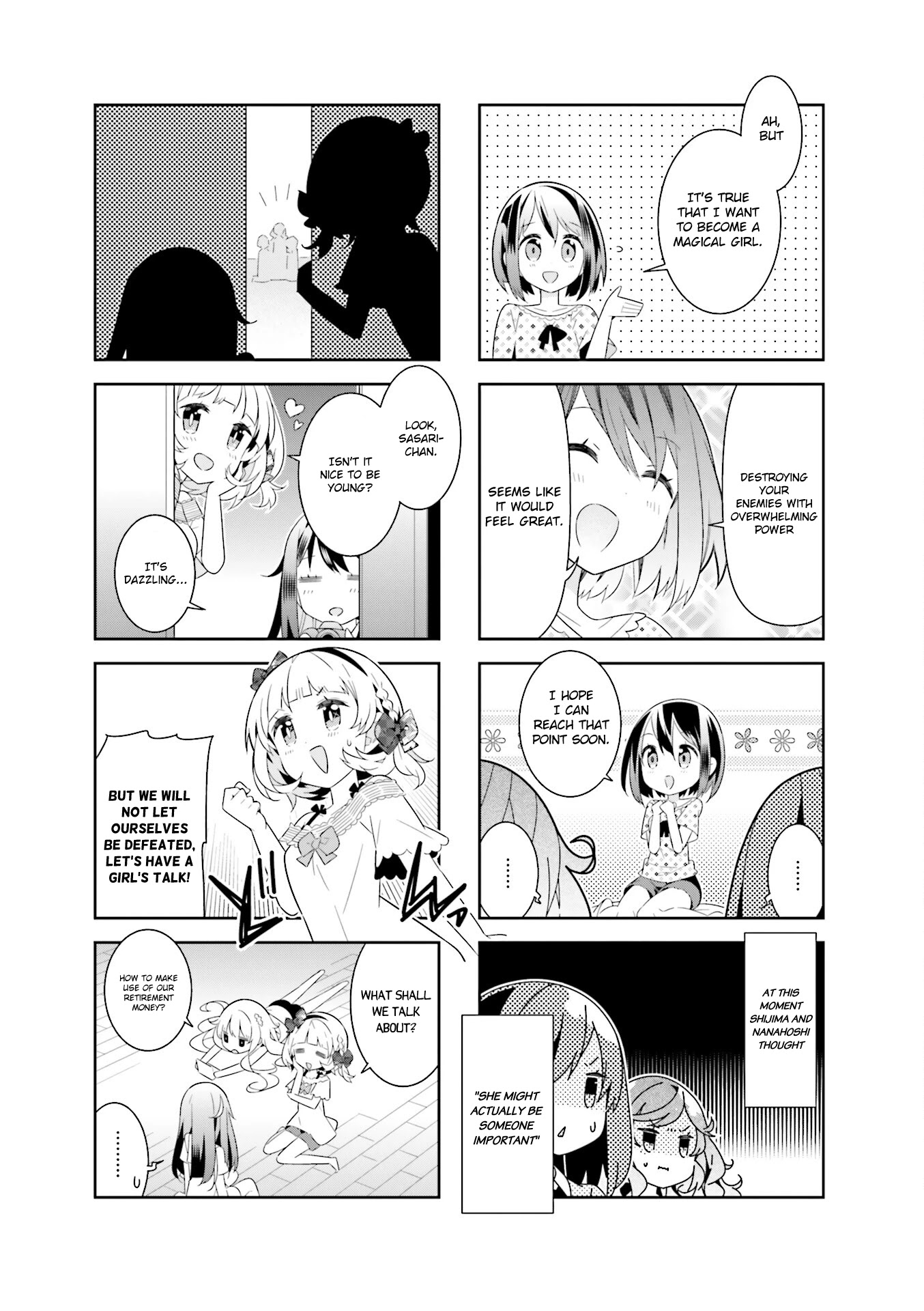 The Life After Retirement of Magical Girls Chapter 15 page 5 - Chapter 15: Rain, Running Away From Home, and Girl’s Talk