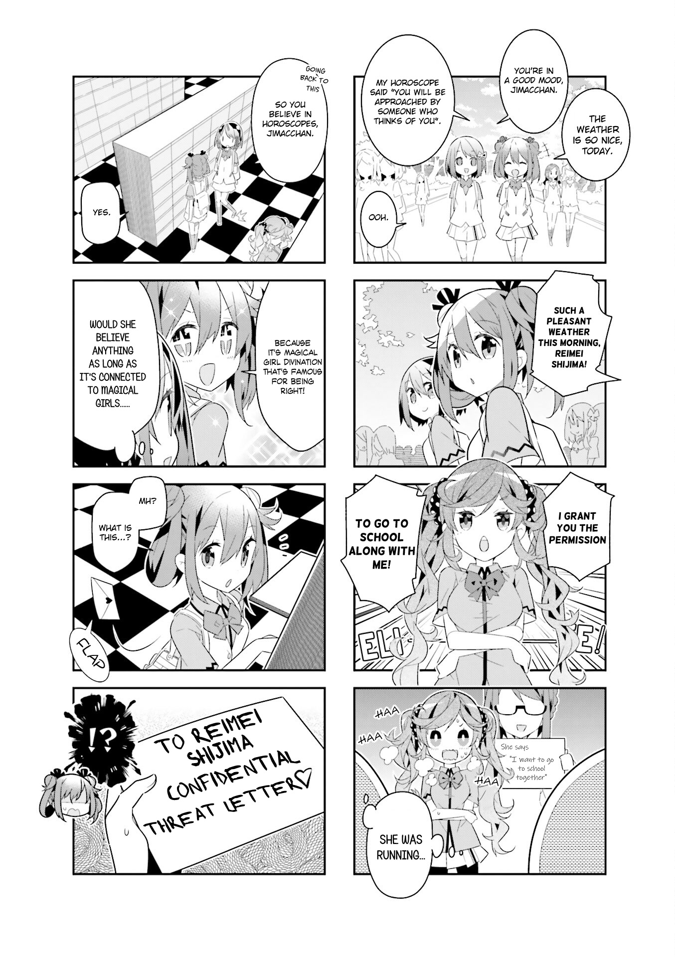The Life After Retirement of Magical Girls Chapter 17 page 2 - Chapter 17: Detectives on the Case! The Mysterious Letter