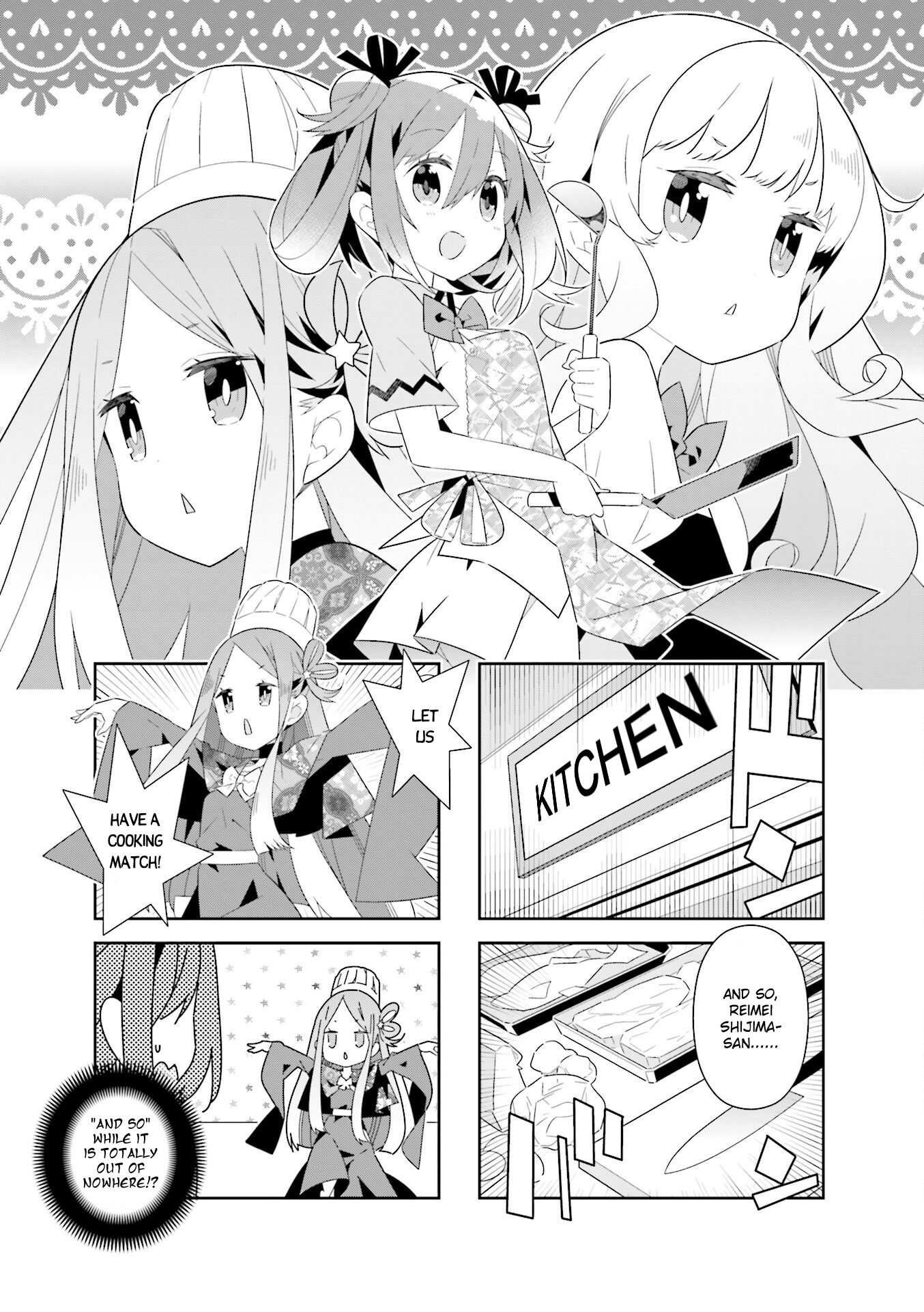 The Life After Retirement of Magical Girls Chapter 18 page 1 - Chapter 18: Showdown! The Cooking Battle