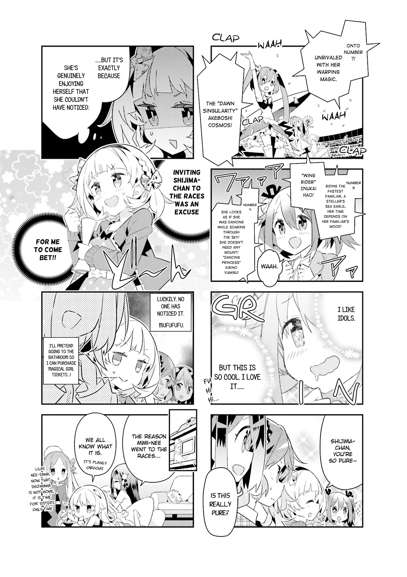 The Life After Retirement of Magical Girls Chapter 19 page 3 - Chapter 19: Who Will Win? Magical Girl Race Full of Sorrow and Happiness