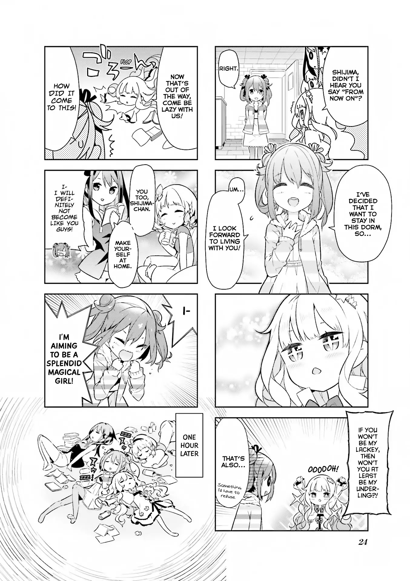 The Life After Retirement of Magical Girls Chapter 2 page 9 - Chapter 2: If You Don't Want To Be My Lackey You May Also Be My Unde...