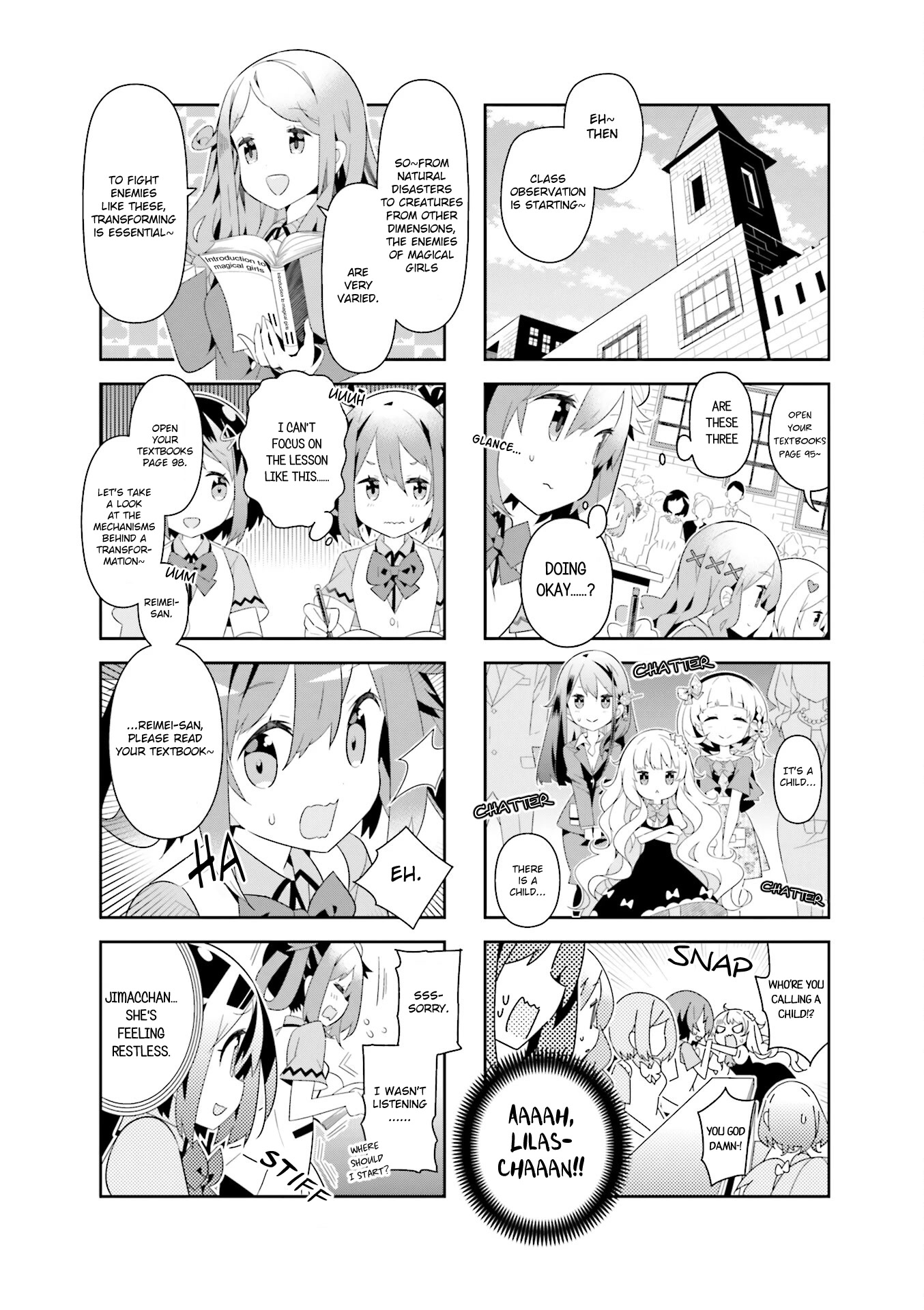 The Life After Retirement of Magical Girls Chapter 20 page 4 - Chapter 20: Chaotic Class Observation Day