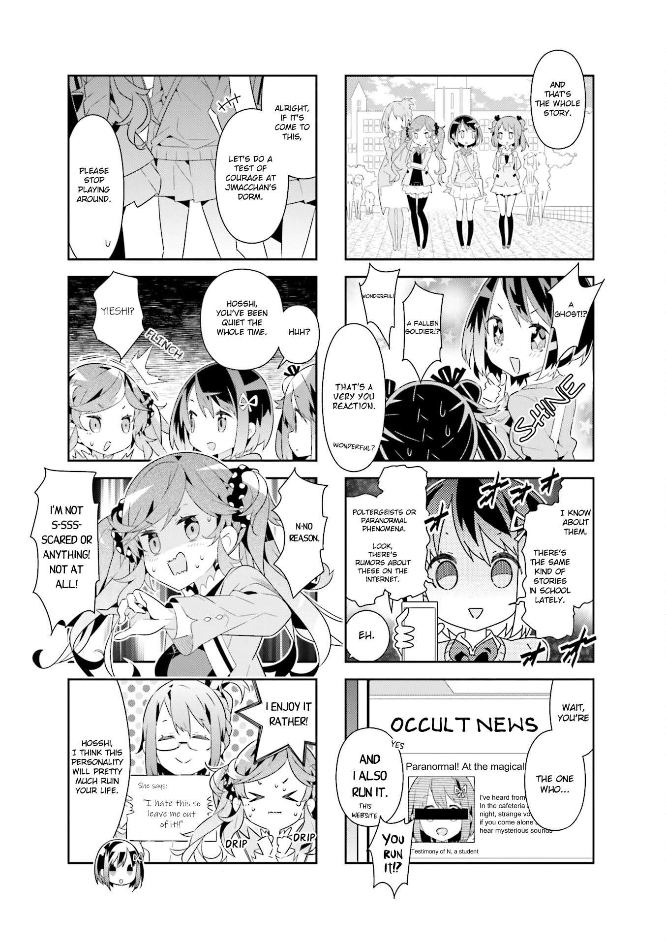 The Life After Retirement of Magical Girls Chapter 22 page 3 - Chapter 22: From the Dimly-Lit Kitchen