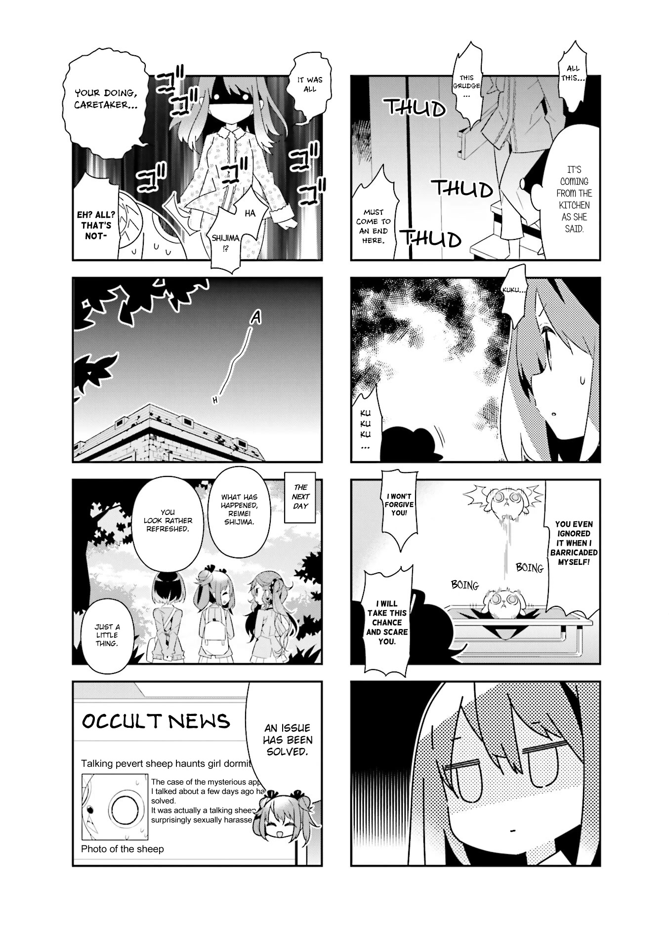 The Life After Retirement of Magical Girls Chapter 22 page 8 - Chapter 22: From the Dimly-Lit Kitchen