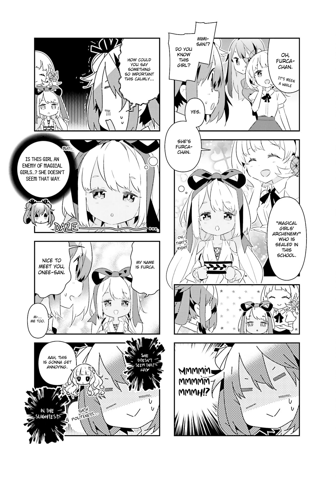 The Life After Retirement of Magical Girls Chapter 24 page 3 - Chapter 24: An Enemy of Magical Girls Appears!? (Part 1)