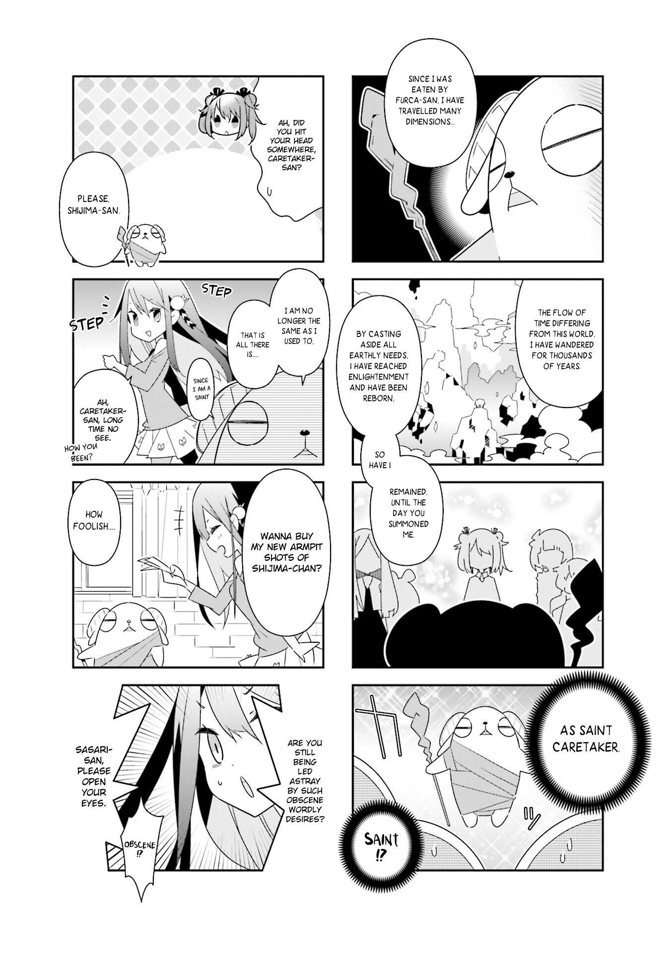 The Life After Retirement of Magical Girls Chapter 29 page 4 - Chapter 29: Saint Caretaker~ The Peak of Enlightenment