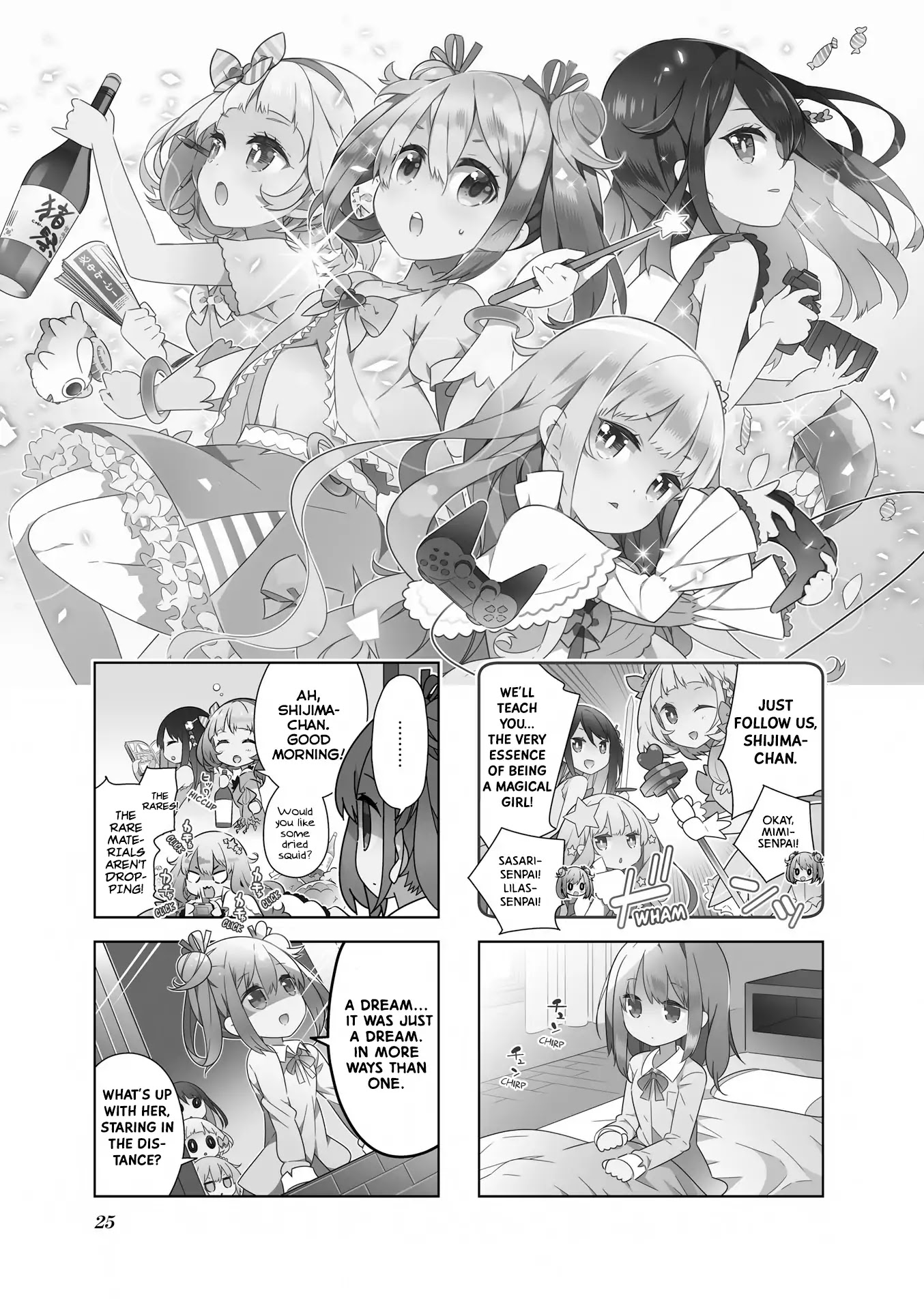 The Life After Retirement of Magical Girls Chapter 3 page 2 - Chapter 3: Love And Sadness During The Great Cleaning Wars