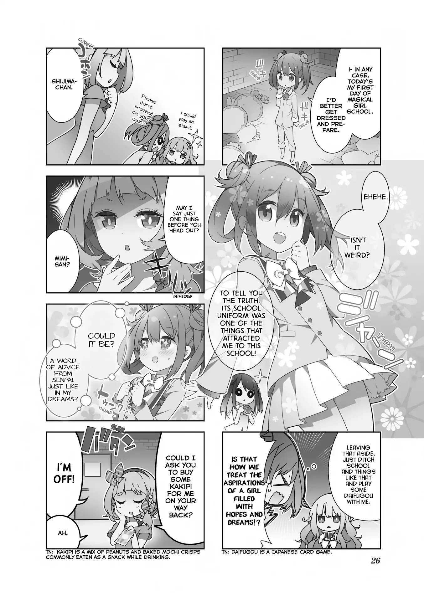 The Life After Retirement of Magical Girls Chapter 3 page 3 - Chapter 3: Love And Sadness During The Great Cleaning Wars