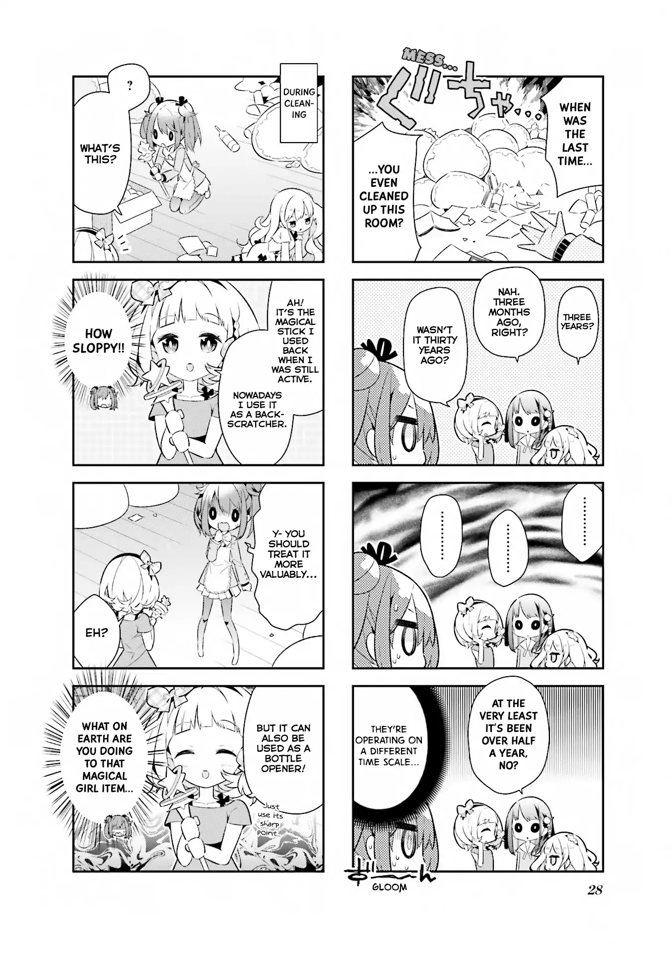 The Life After Retirement of Magical Girls Chapter 3 page 5 - Chapter 3: Love And Sadness During The Great Cleaning Wars