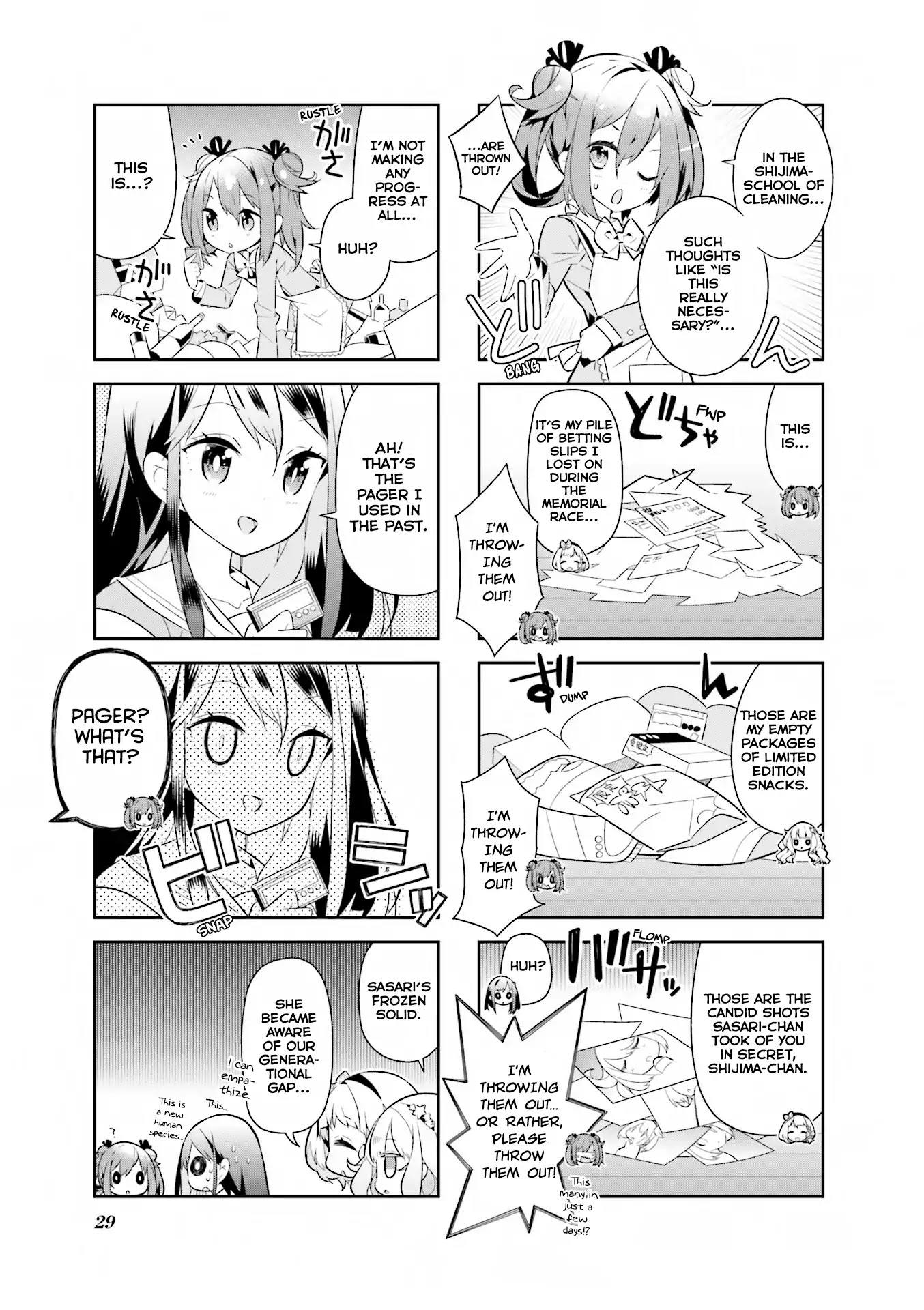 The Life After Retirement of Magical Girls Chapter 3 page 6 - Chapter 3: Love And Sadness During The Great Cleaning Wars