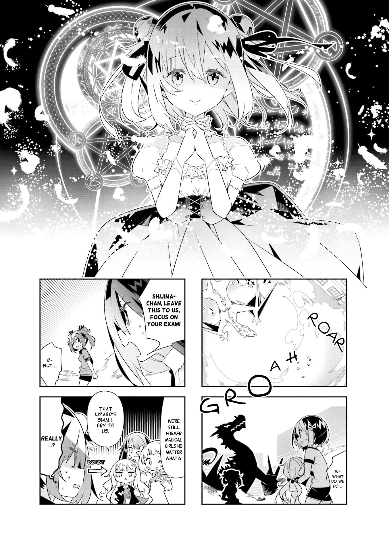 The Life After Retirement of Magical Girls Chapter 38 page 1 - Chapter 38: Magical Girl Provisional License Proficiency Test (Part 2)