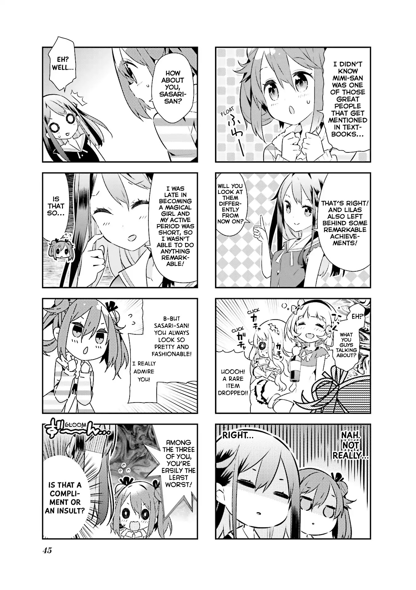 The Life After Retirement of Magical Girls Chapter 5 page 4 - Chapter 5: Exposed! Sasari's Secret