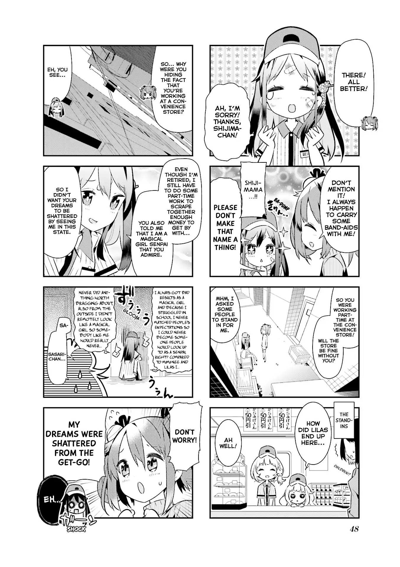 The Life After Retirement of Magical Girls Chapter 5 page 7 - Chapter 5: Exposed! Sasari's Secret
