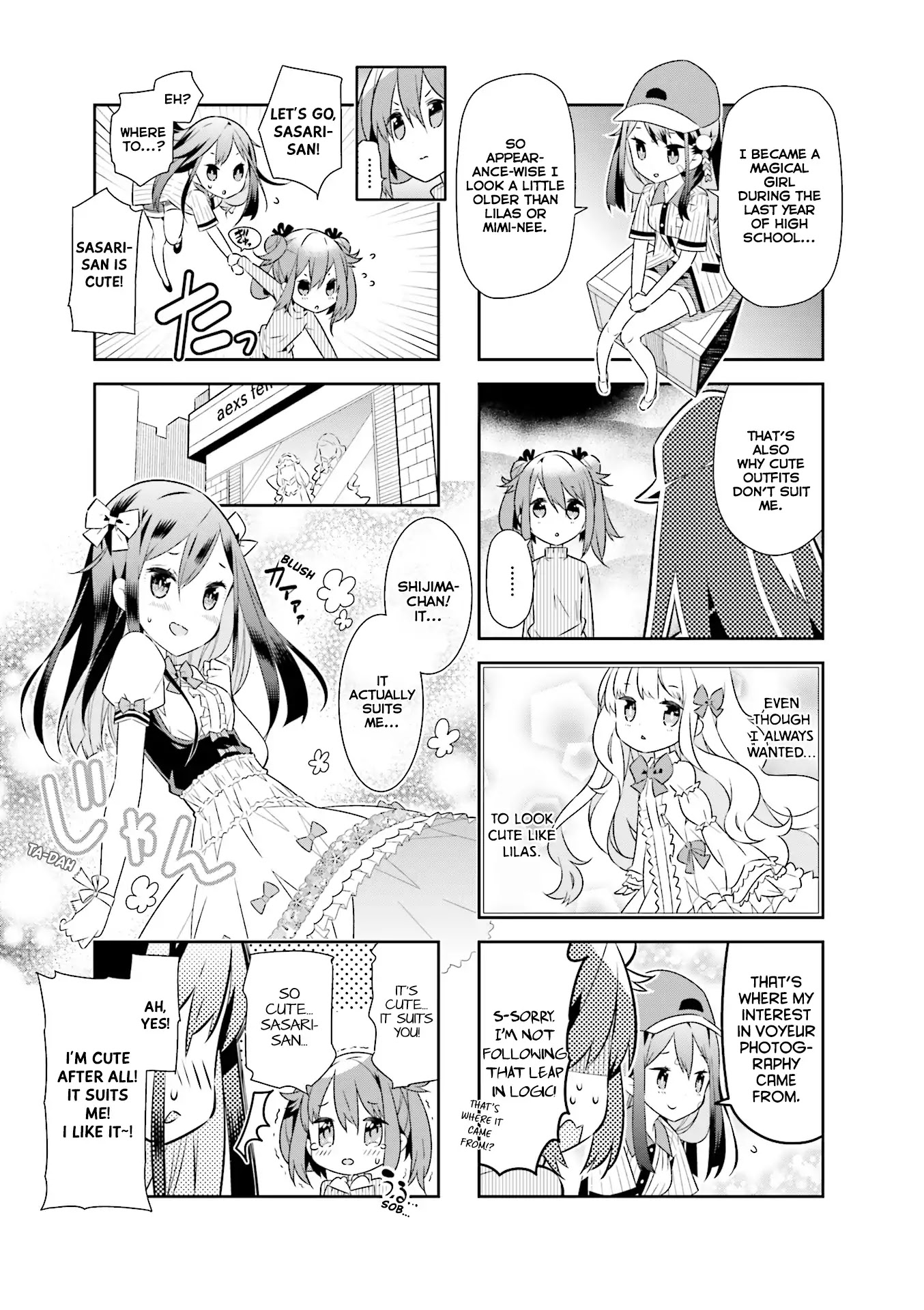 The Life After Retirement of Magical Girls Chapter 5 page 8 - Chapter 5: Exposed! Sasari's Secret