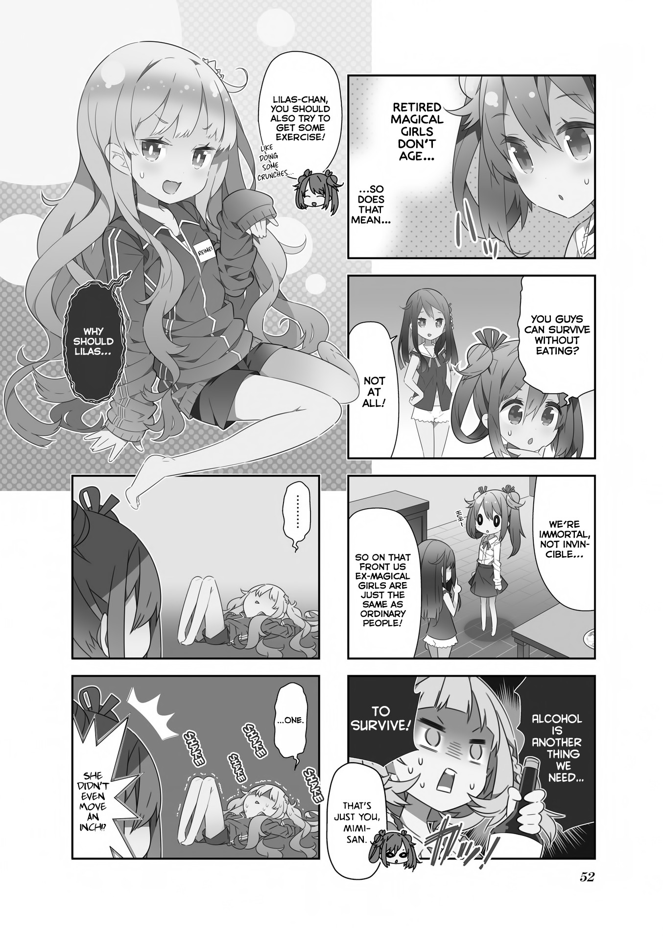 The Life After Retirement of Magical Girls Chapter 6 page 3 - Chapter 6: Hazard of the End