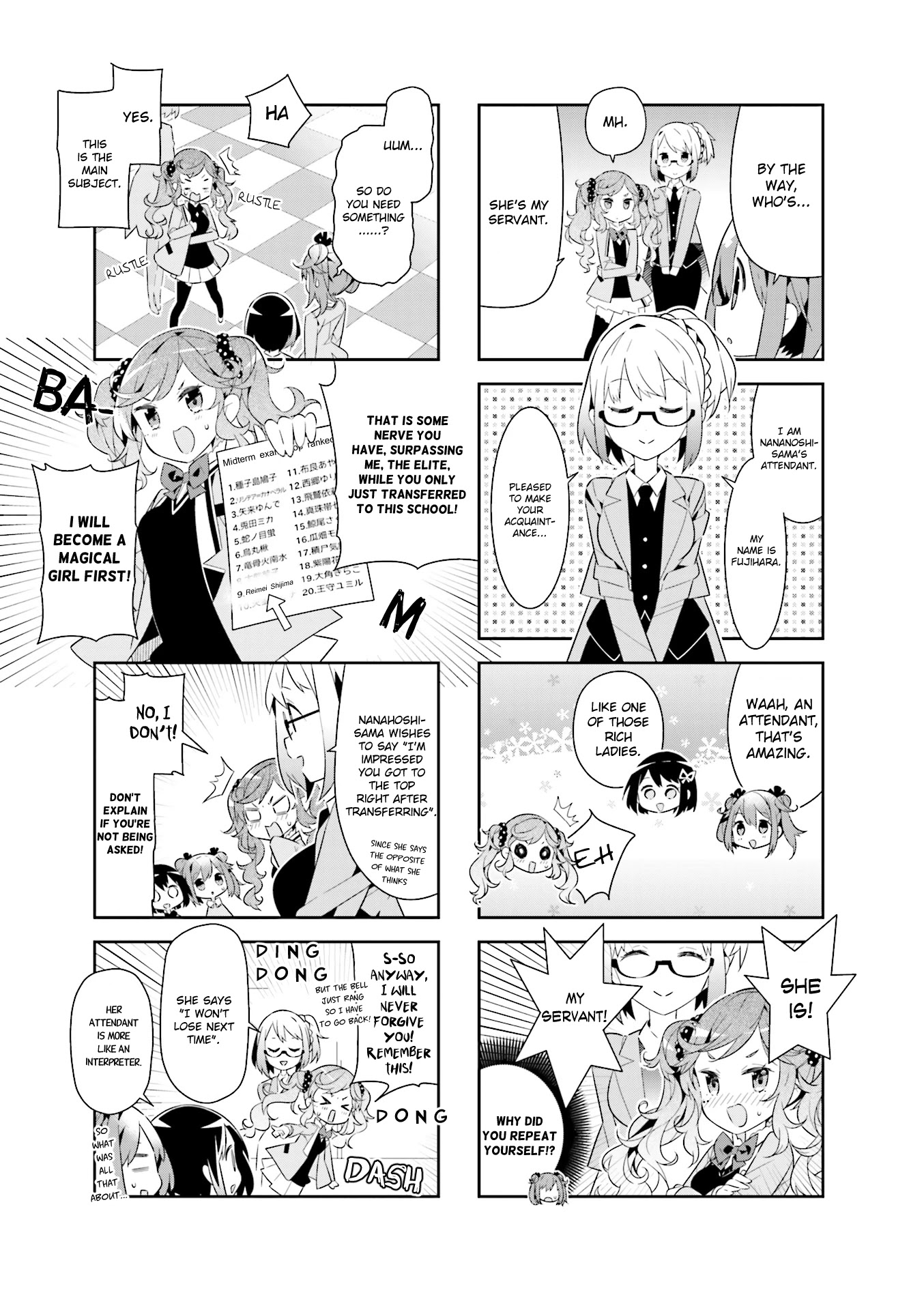 The Life After Retirement of Magical Girls Chapter 8 page 5 - Chapter 8: A Rival Appears!? The Affluent Nanahoshi